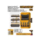 INGCO Impact-Bitsatz 33-teilig S2
