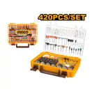 INGCO Stift-Mini-Schleifkopf-Set 420-teilig
