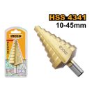 INGCO Stufenbohrer 10-45 mm HSS