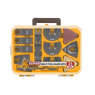   INGCO Sägeblatt- und Schleifplattensatz für Multifunktionswerkzeug 23-teilig