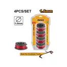 INGCO Rasentrimmer Fadenspule 1,6 mm (5 Stück)