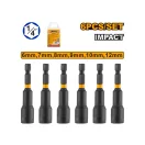 INGCO Schraubendreher-Set 6-teilig 6-12 mm magnetisch