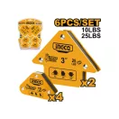 INGCO Schweißarbeitsstückhalterset 6-teilig