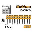 INGCO Betonnagel 38 mm (CCNLI9008E) (1000 Stück)