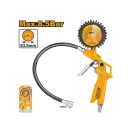 INGCO Reifenfüllpistole mit Druckmesser 0-8,5 bar 1/4"