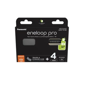   ENELOOP PRO AAA/Mikro-Akku + Akkubox 1,2 V 930 mAh (4 Stück)