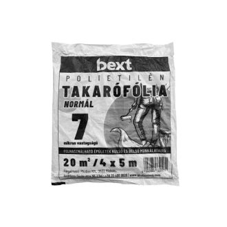 BEXT Abdeckfolie 20 m2 (4 x 5 m) "normal"