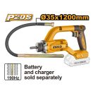 INGCO Akku-Betonrüttler 1,2 m 20 V (ohne Akku und Ladegerät)