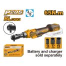 INGCO Akku-Schlagschrauber 3/8" 65 Nm bürstenlos 20 V (ohne Akku und Ladegerät)