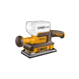   INGCO Akku-Multischleifer bürstenlos 20 V (ohne Akku und Ladegerät)