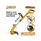 INGCO Akku-Rasentrimmer 300 mm 20 V (ohne Akku und Ladegerät)