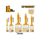 INGCO Pinsel-Set 8-teilig