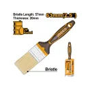 INGCO Pinsel 2,5" mit weichem Griff
