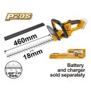 INGCO Akku-Heckenschere 460 mm 20 V (ohne Akku und Ladegerät)