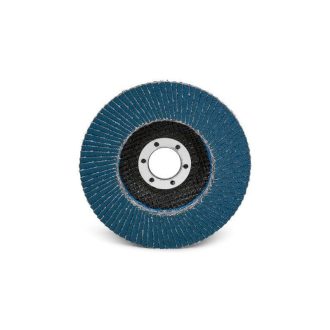   GERMAFLEX Fächerschleifscheibe flach 125 x 22,2 mm / P40 Inox