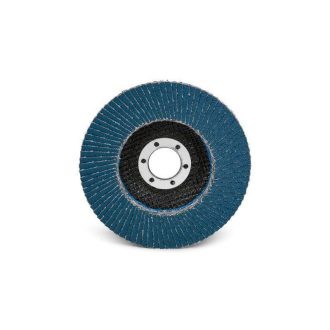   GERMAFLEX Fächerschleifscheibe flach 180 x 22,2 mm / P100 Inox