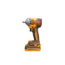 INGCO Akku-Schlagschrauber 1/2" 405 Nm bürstenlos 20 V (2 x 2,0 Ah Akku + Ladegerät)