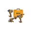 INGCO Akku-Power-Set 20 V Schlagbohrschrauber 66 Nm + Winkelschleifer 115 mm + Schlagschrauber 850 Nm
