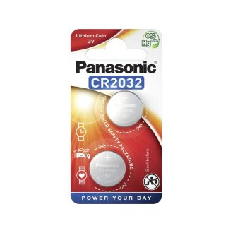 PANASONIC CR2032 Lithium-Knopfzelle 3 V (2 Stück)
