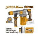 INGCO Akku-Kombihammer 4,5 J SDS-Plus bürstenlos 20 V (ohne Akku und Ladegerät)