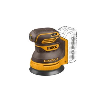   INGCO Akku-Exzenterschleifer bürstenlos 20 V (ohne Akku und Ladegerät)