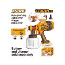 INGCO Akku Farbsprühsystem 20 V (ohne Akku und Ladegerät)