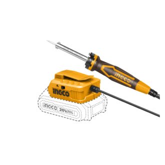 INGCO Akku-Lötkolben 20 V (ohne Akku und Ladegerät)