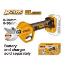 INGCO Akku-Bypass-Schere 30 mm bürstenlos 20 V (ohne Akku und Ladegerät)