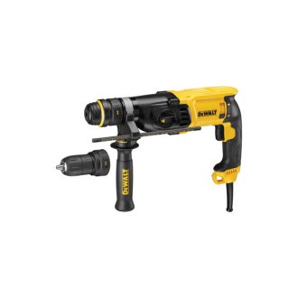   DEWALT Kombihammer SDS-Plus/Schnellspannbohrfutter 800 W 2,8 J (Koffer) D25134K