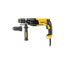 DEWALT Kombihammer SDS-Plus 2,6 J mit Zubehör im Koffer / 800 W