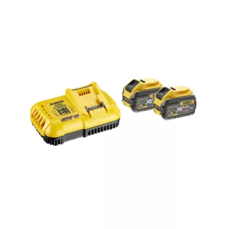   DEWALT FlexVolt Akku- und Schnellladegerät-Set 18 V (2 x 9 Ah-Akkus) DCB118X2