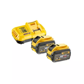   DEWALT FlexVolt Akku und Schnellladegerät Set 18 V (2 x 12 Ah Akkus) DCB118Y2
