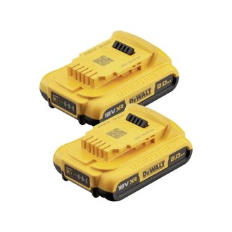 DEWALT XR Akku 18 V / 2 x 2 Ah DCB183D2
