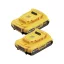 DEWALT XR Akku 18 V / 2 x 2 Ah DCB183D2
