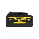 DEWALT Gummierter Akku 18 V / 5 Ah DCB184G
