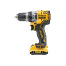DEWALT Akku-Bohrschrauber mit Wechselkopf 12 V (2 x 3,0 Ah Akku + Ladegerät + TSTAK) DCD703L2T