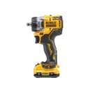DEWALT Akku-Bohrschrauber mit Wechselkopf 12 V (2 x 3,0 Ah Akku + Ladegerät + TSTAK) DCD703L2T
