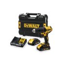 DEWALT Akku-Bohrschrauber 18 V (2 x 3,0 Ah Akku + Ladegerät + TSTAK) DCD777L2T