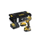 DEWALT Akku-Bohrschrauber 18 V ohne Kohlebürste (2 x 5,0 Ah Akku + Ladegerät) DCD791P2