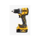 DEWALT Akku-Bohrschrauber 18 V ohne Kohlebürste (2 x 5,0 Ah Akku + Ladegerät + TSTAK) DCD800P2T
