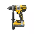 DEWALT Akku-Schlagbohrschrauber 18-54 V Kohlebürste Nr. 126 Nm (2 x 5,0 Ah Akkus + Ladegerät + TSTAK)