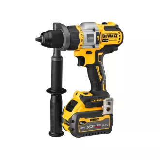   DEWALT Akku-Schlagbohrschrauber 18-54 V ohne Kohlebürste (1 x 6,0 Ah Akku + Ladegerät) DCD999T1