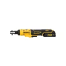 DEWALT Akku-Knarrenschrauber 12 V 1/4" (1 x 2,0 Ah Akku + Ladegerät + PUR-Einsatz) DCF504L1G
