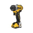 DEWALT Akkuschrauber 12 V ohne Kohlebürste (2 x 2,0 Ah Akkus + Ladegerät) DCF601D2