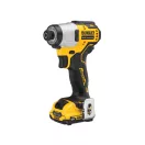 DEWALT Akku-Schlagschrauber 12 V ohne Kohlebürste (2 x 2,0 Ah Akku + Ladegerät) DCF801D2