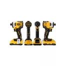DEWALT Akku-Schlagschrauber 18 V ohne Kohlebürste (2 x 3,0 Ah Akku + Ladegerät + TSTAK) DCF809L2T