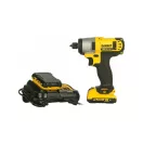 DEWALT Akku-Schlagschrauber 10,8 V (2 x 2,0 Ah Akku + Ladegerät) DCF815D2