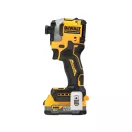DEWALT Akku-Schlagschrauber 18 V ohne Kohlebürste (2 x 1,7 Ah Akku + Ladegerät + TSTAK) DCF850E2T