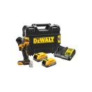 DEWALT Akku-Schlagschrauber 18 V ohne Kohlebürste (2 x 1,7 Ah Akku + Ladegerät + TSTAK) DCF850E2T