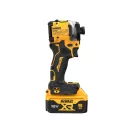 DEWALT Akku-Schlagschrauber 18 V ohne Kohlebürste (2 x 5,0 Ah Akku + Ladegerät + TSTAK) DCF850P2T